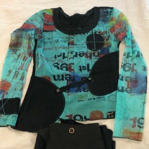 Double Jeu Blouse size S